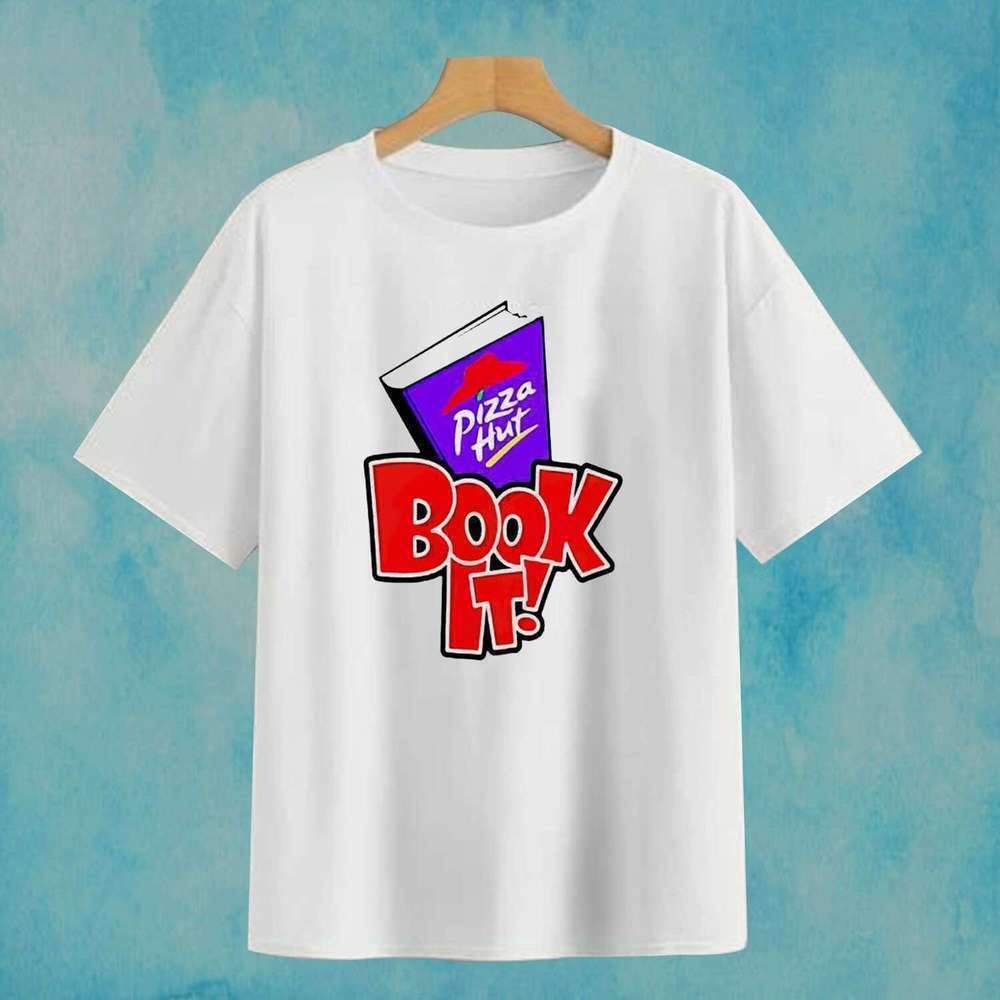 Pizza Hut Book It Retro Reading Program Fan T-Shirt